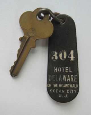 Hotel Delaware On The Boardwalk In Ocean City Jersey Room Key 304