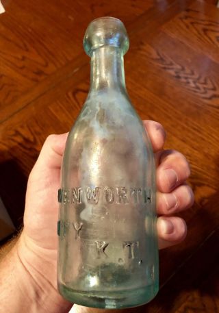 L.  Block & Company Frl 1854 - 58 Leavenworth City Kansas Ks Territory K.  T.  Bottle