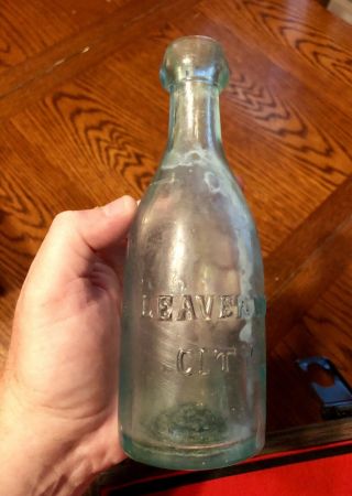 L.  Block & Company FRL 1854 - 58 Leavenworth City Kansas KS Territory K.  T.  Bottle 4