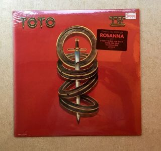 Toto: Iv Lp Columbia Fc 37728 W/ Hype Sticker Africa