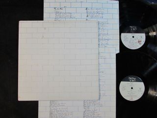 Pink Floyd The Wall Us 2 - Lp Pc2 - 36183 (barcode) Vg/vg,