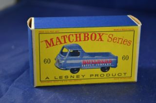Nos/nib 1958 Matchbox No.  60 - A Morris J2 Pick - Up Still In It 