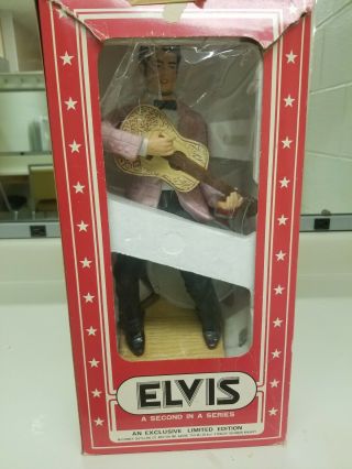 1977 Elvis Presley Music Box Mccormick Whiskey Decanter