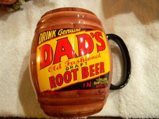 Dad ' s Old Fashioned Draft Root Beer - ceramic mug - design on both sides - So Cool 3