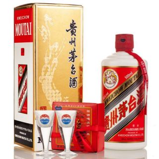 Chinese Guizhou Kweichow Moutai Liquor 500 Ml,  53 Vol,  2018 (1ps)