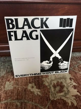 Black Flag - Everything Went Black Like Sst 015 Barcode