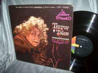 " Terror Tales By The Old Sea Hag " Rare Spoken Word Album Liberty Label