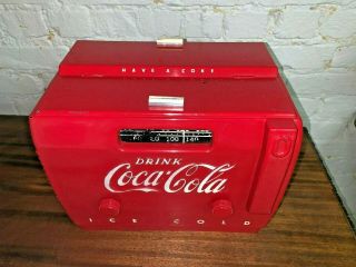 Coke Cooler Tube Radio