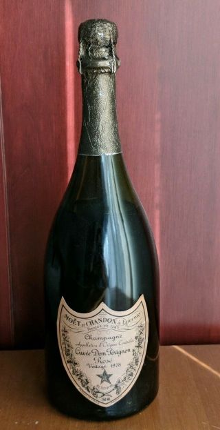 1978 Moet Chandon Cuvee Don Perignon Rose Champagne