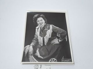 Patsy Cline Signed 8x10 Autographed Photo Rush Studios Wincherster Va