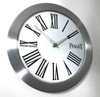 Piaget Watch Dealers Showroom Wall Clock Display Horloge