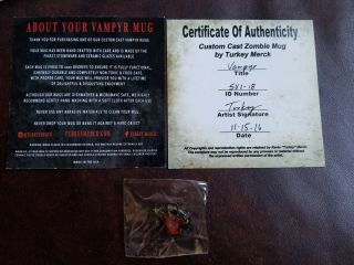 Turkey Merck Vampyr mug 1st Series,  authentication & more 5