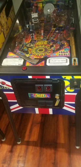 Austin Powers Pinball Arcade Machine Stern. 10