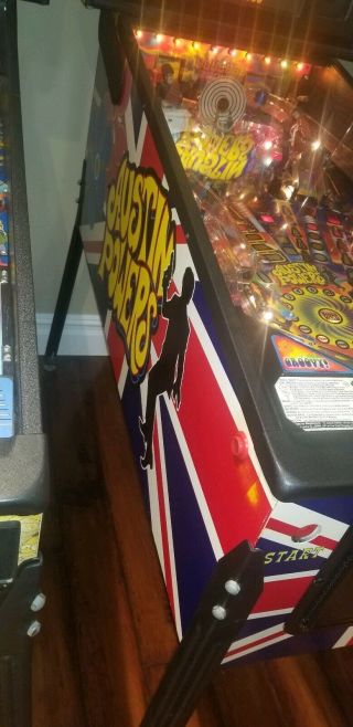 Austin Powers Pinball Arcade Machine Stern. 4