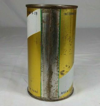Beverwyck Irish Brand Cream Ale Flat Top Beer Can Breweries Inc.  Albany NY 36 - 36 3