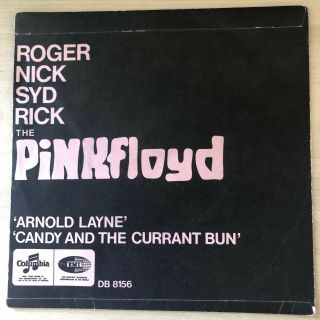 Pink Floyd Arnold Layne UK Demo Picture Sleeve 45 DB 8156 2