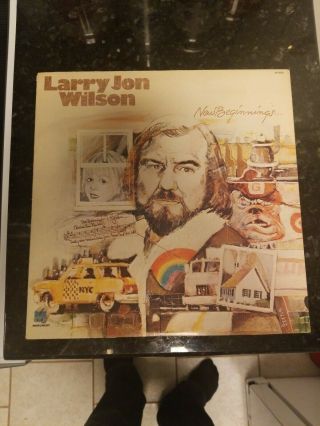 Wilson,  Larry Jon - Beginnings (remastered) - Vinyl (lp) Vg,  /vg,