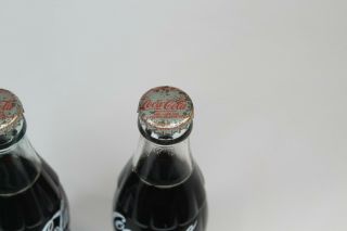 Two Vintage Luxembourg Coca Cola Coke Glass Bottles 0.  190L 3