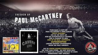 PAUL McCARTNEY Autograph 100 real not a print Authentic Beatles McCartney LITHO 3