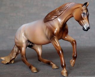 Peter Stone Breyer Model Horse Martinique - - Chestnut Roan Performance Horse