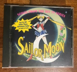 Sailor Moon [kid Rhino] Soundtrack Cd Vintage