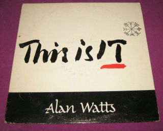 Alan Watts - This Is It - Mea Usa 1962 Orig - Credited As The 1st Ever Psych Lp