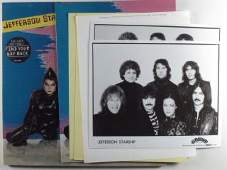 Jefferson Starship Modern Times Grunt Lp Nm Promo W/ Press Kit