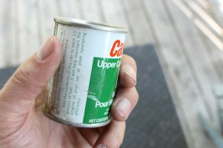 Vintage Castrollo Upper Cylinder Lubricant Tin Oil Can Castrol 4