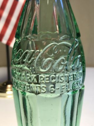 PAT ' D DEC.  25,  1923 Coca - Cola Hobbleskirt Coke Bottle McCOMB MISS Mississippi 6