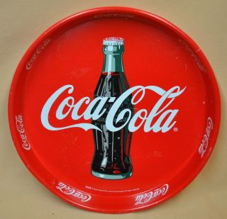 Coca Cola Round Serving Tray Collectible