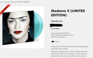 Madonna - Madame X Limited Blue Vinyl