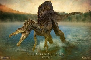 Sideshow Dinosauria Spinosaurus Maquette Jurassic Park Lost World 118 Of 1000