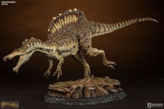 Sideshow Dinosauria Spinosaurus Maquette Jurassic Park Lost World 118 of 1000 6