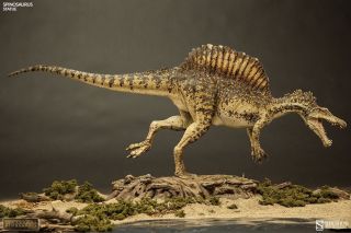 Sideshow Dinosauria Spinosaurus Maquette Jurassic Park Lost World 118 of 1000 7