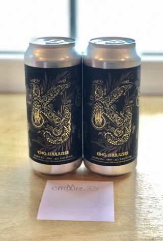 Tree House Brewing - King Jjjuliusss 2 Collectible Cans