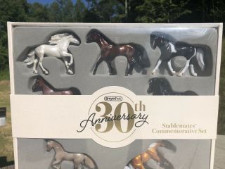Breyer Horse Breyerfest 2019 30th Anniversay Stablemate Commemorative Set 3