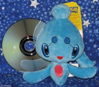 Phione Pokemon Plush Doll Toy Jakks Pacific USA Official with Tags 4