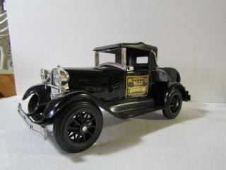 Jim Beam 1928 Ford Model A Black Salesman Car Decanter Only 200 Made
