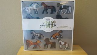 Breyerfest 2019 Sm Celebration Horse Miniatures Commemorative Set In Hand