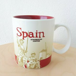 Starbucks City Mug 16 Oz Spain Series 2017 Discontinued
