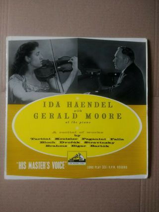 Clp 1021 Ida Haendel Violin Recital