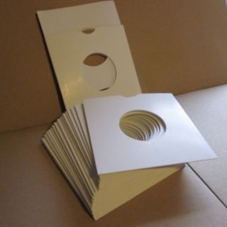 50 White Card Sleeves (ideal) Top Quality Card Sleeves Our 7 " Papers Fit Inside