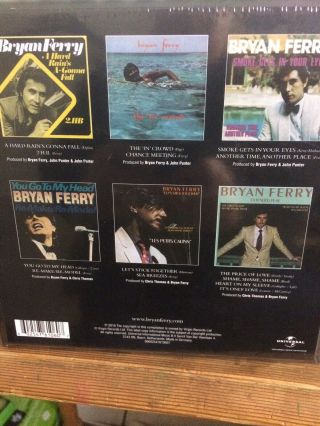 Bryan Ferry The Island Vinyl 7” Singles Box Set 1973 - 1976