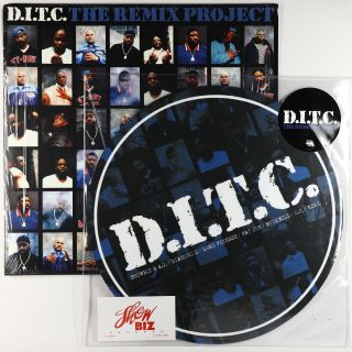 D.  I.  T.  C.  - The Remix Project 2xlp - Slice - Of - Spice Ltd.  Vg,  W/ 2 Slipmats