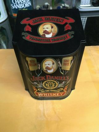 Jack Daniels Old No.  7 Old Time Tennessee Whiskey Vintage Advertising Tin