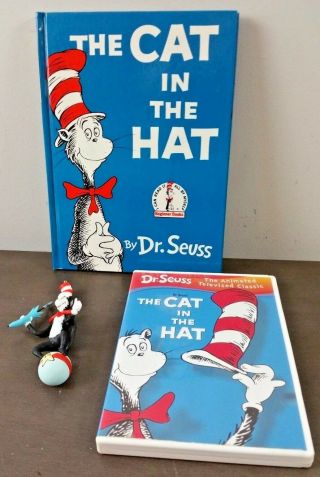 Dr.  Seuss The Cat In The Hat Book,  Dvd,  Ornament