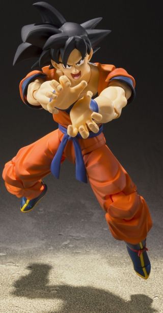 S.  H.  Figuarts Son Goku A Saiyan Raised On Earth Dragon Ball Z