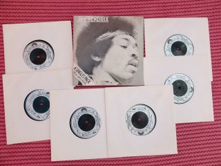 Jimi Hendrix 6 Singles Pack 7 " 45 Vinyl Limited Edition