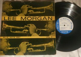 Lee Morgan Vol.  3 Deep Groove 47 W.  63rd Street Mono Blue Note Blp - 1557 Rvg