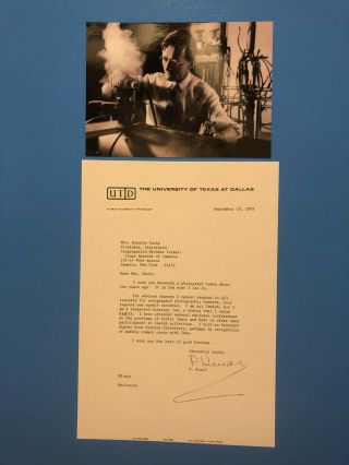 Polykarp Kusch (Nobel Prize Physics 1955) Typed Letter Signed Sept.  19,  1979 2